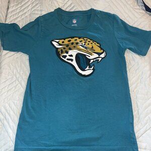 Boys NFL Jacksonville Jaguars Teal Tshirt Medium 10/12